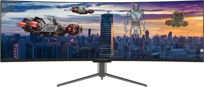 Image de LC-Power QLED-Monitor - gebogen - 124.46 cm (49″)