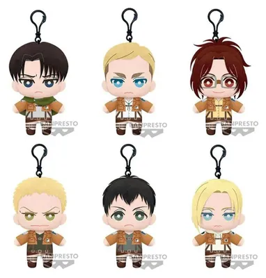 Obrázok produktu pre Bandai Banpresto ATTACK ON TITAN - Tomonui Assort Series 2 plyš (15 cm)