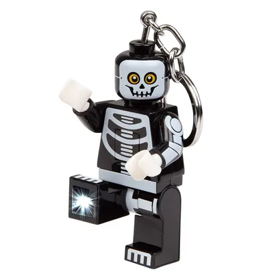 Produktbild von LEGO - Schlüsselanhänger mit LED Licht »Skelett«