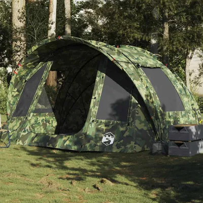 Produktbild von Möbel Angelzelt 2 Personen Tarnmuster Wasserdicht - Campingzelte &45066