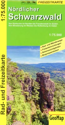 Produktbild von Nördlicher Schwarzwald 1:75 000 Wanderkarte