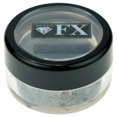Image de Diamond fx plastique sans paillettes argentées