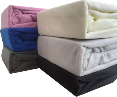 Produktbild von Warme Winter Fleece Spannbettlaken Spannlaken Spannbettuch Flausch Thermofleece, Größe:180 x 200 cm - 200 x 200 cm, Farbe:Anthrazit