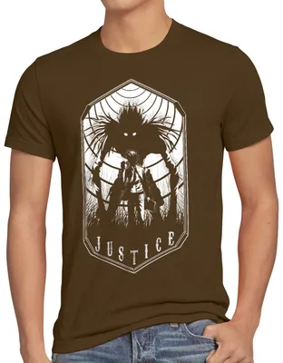 Produktbild von style3 Light Justice Herren T-Shirt yagami death manga anime