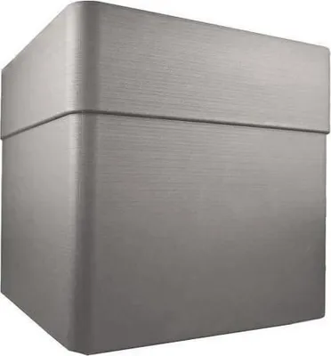 Image de Bac à Fleurs Carré Carel, 40 cm, 26 L, Avec Roulettes, Intérieur/Extérieur, 39 x 39 x H.39 cm, Taupe