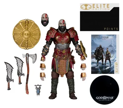 Produktbild von McFarlane Actionfigur Kratos 18 cm mit Ares Rüstung, God of War Elite Edition