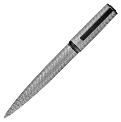 Produktbild von HUGO BOSS Kugelschreiber Arche Pattern Silver