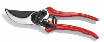 Image de Sécateur de 20 cm en aluminium rouge avec lame