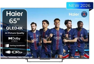 Image de Haier H65S85GUX - TV QLED 65 (164 cm) - 4K UHD 3840x2160 - HDR10+ - Google TV - 4xHDMI 2.1 - WiFi