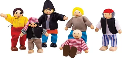 Produktbild von Bigjigs Toys Piratenset 6-teilig