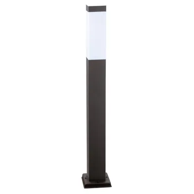 Produktbild von MasterLED Außenleuchte E27 IP44 Pollerleuchte 65cm Schwarz Wegeleuchte Gartenlampe aus Edelstahl für Wege und Hof