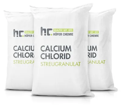 Produktbild von 3x 25 kg Calciumchlorid Streugranulat & Entfeuchtergranulat