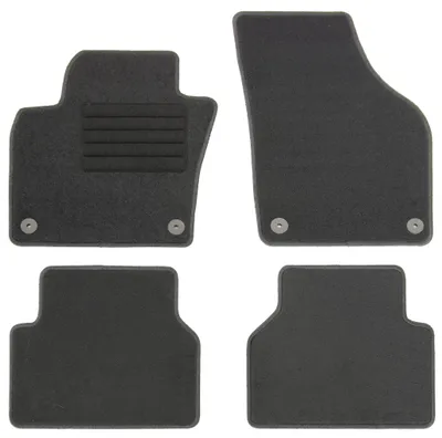 Produktbild von Fußmatten-Set für VW Tiguan 5N, 11/2007-03/2016, 4-teilig, Schwarz