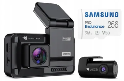 Zdjęcie produktu dla Navitel R480 2K, Quad HD, 2560 x 1440 px, 160°, MOV, Czarny, IPS