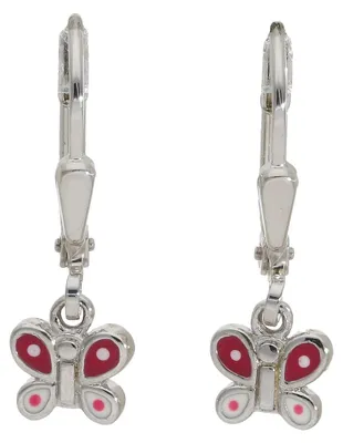 Produktbild von JuwelmaLux Kinder Ohrhänger Schmetterling 925 Silber JL10-06-2099