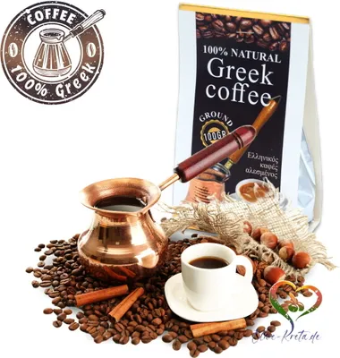 Produktbild von ELLIE 14044 Griechischer Kaffee / Mokka 100g von Kreta, 100% natürlich