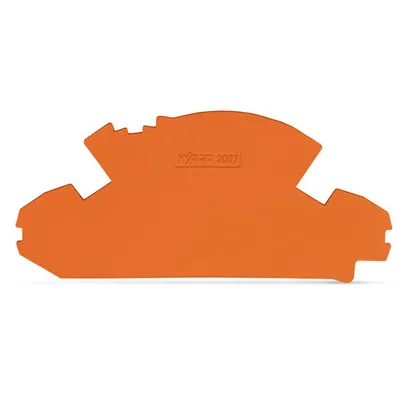 Produktbild von WAGO TOPJOB S Abschlussplatte orange 2007-8892