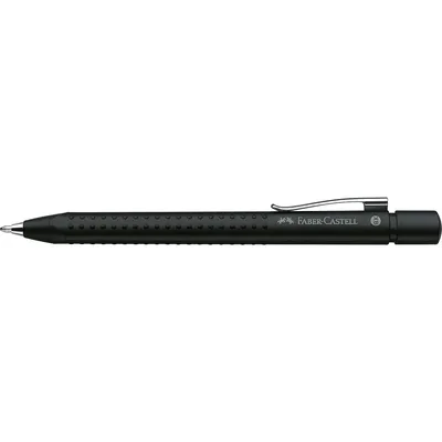 Zdjęcie produktu dla Faber-Castell 144187, Spinacz, Przyciskany długopis, Możliwość ponownego napełnienia, Czarny