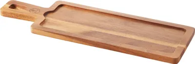 Produktbild von REVOL Basalt Tablett mit Griff, Akazie, Länge: 430 mm, Breite 140 mm
