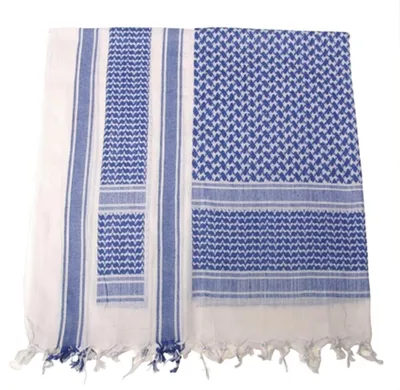 Produktbild von MFH Halstuch "Shemagh" blau-weiß