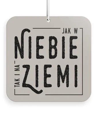 Zdjęcie produktu dla Zawieszka Zapachowa - Jak W Niebie Tak I Na Ziemi