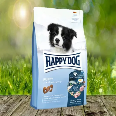 Produktbild von Happy Dog fit & vital Puppy - Perfektes Hundefutter für deinen Welpen 10 kg