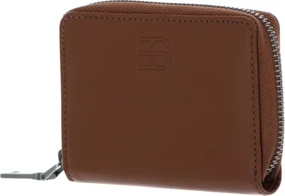 Produktbild von ESPRIT Leder Kartenetui Foc Zip Around Wallet Rust Brown braun