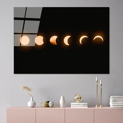 Produktbild von Wallity, UV-189 70 x 100, Dekorative Malerei aus gehärtetem Glas, 100 % gehärtetes Glas, Mehrfarbig, 70 x 100 cm