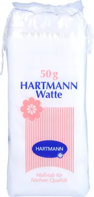 Produktbild von Hartmann Verbandwatte, 50 g Watte