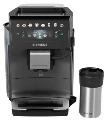 Produktbild von Siemens EQ600 iAroma TP607ET8 Kaffeevollautomat – Schwarz