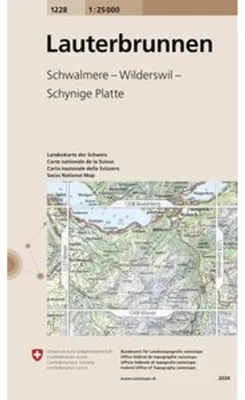 Produktbild von Swisstopo 1 : 25 000 Lauterbrunnen