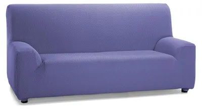Productafbeelding van ECOMMERC3 Sofaovertrek voor een 3-zitsbank - Kleur: paars - antislip en zeer veelzijdig