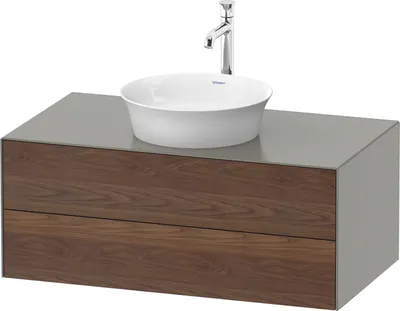Produktbild von DURAVIT WT498607792 WTU White Tulip wandhängend, 2 SchKa
