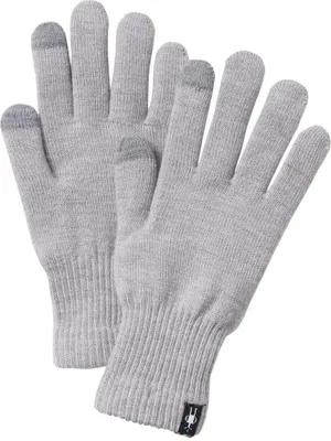 Produktbild von Smartwool Liner Glove light gray heather M