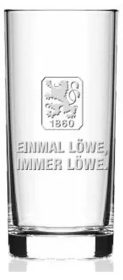 Produktbild von TSV 1860 München Trinkglas Relief 2er-Set