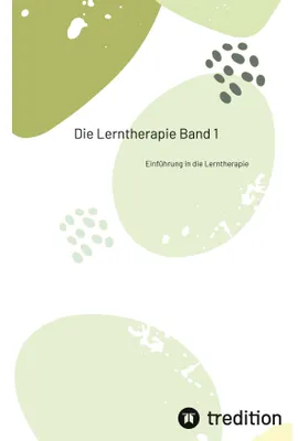 Produktbild von Die Lerntherapie Band 1