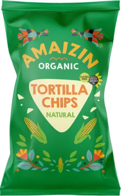 Produktbild von Amaizin Bio Tortilla Maischips natürlich 10x150 g