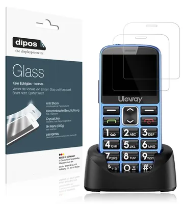 Produktbild von 2x dipos GlassCC Uleway T185