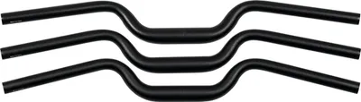 Produktbild von ergotec 16770001 Lenkerbügel M-Bar L Alu, Ø 31,8mm, 700mm, 18°, schwarz/matt