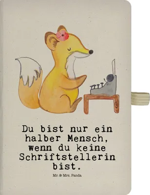 Produktbild von Mr. & Mrs. Panda Reisetagebuch Schriftstellerin Herz - Transparent - Geschenk, notizbuch, Witzig, Notizheft, Spruch, Journal, Buchhandlung, Tagebuch, Skizzenbuch, Verlag