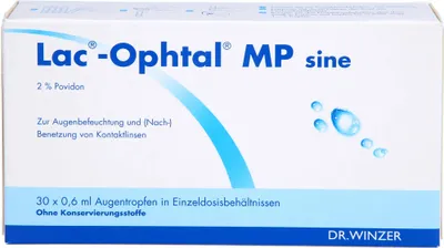 Produktbild von Lac-Ophtal MP sine Augentropfen zur Befeuchtung und Benetzung von Kontaktlinsen, 30 St. Einzeldosisbehältnisse