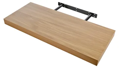 Productafbeelding van Wandrek 60 x 25 x 4 cm, eiken, voor woonkamer