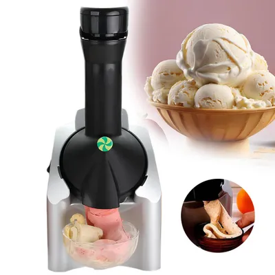 Produktbild von Deluxe Eismaschine Sorbet Fruchteis Slushie für milchfreie gefrorene Desserts, Obst Soft Serve, Sorbet und Frozen Yogurt