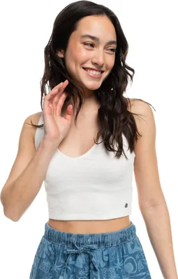 Image de Roxy Débardeur femme PLEASE COME BACK, Taille:L, Couleur:snow white