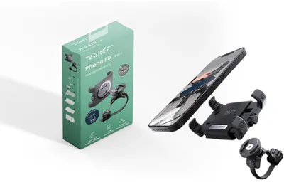 Produktbild von Egret 10100624, Handy/Smartphone, Passive Halterung, Roller, Schwarz