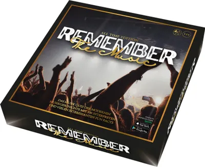 Produktbild von Remember the Music Partyspiel - Musik-Quiz für 2-6 Spieler
