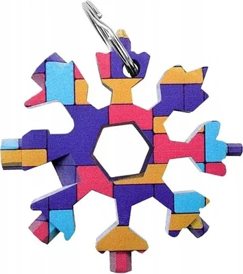 Obrázek produktu pro Vícebarevné turistické nářadí Multitool