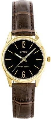 A close-up studio shot of a Casio watch.