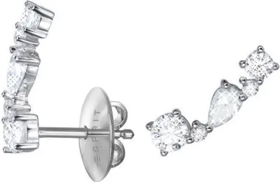 Produktbild von Esprit Damen Ohrringe Ohrstecker Silber Zirkonia Diadem ESER92990A000