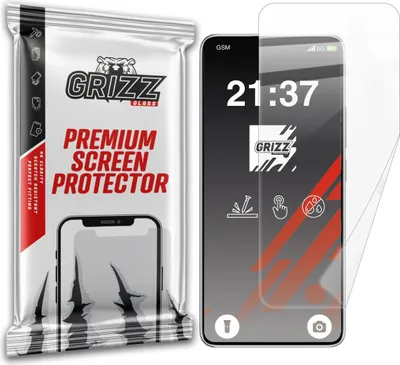 Zdjęcie produktu dla Ochraniacz ekranu GrizzGlass CeramicFilm dla Xiaomi Redmi Note 14 - przezroczysty